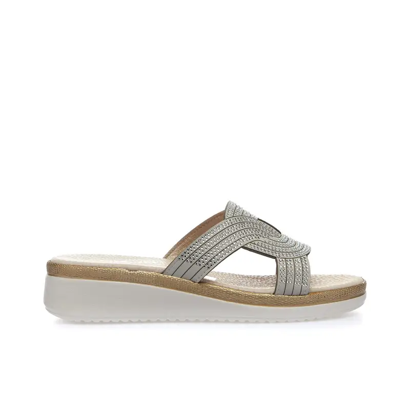 TIGLIO Ciabatte casual Argento 2656947