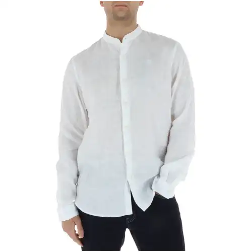 Timberland Camicia TB0A2DC1 Beige - white