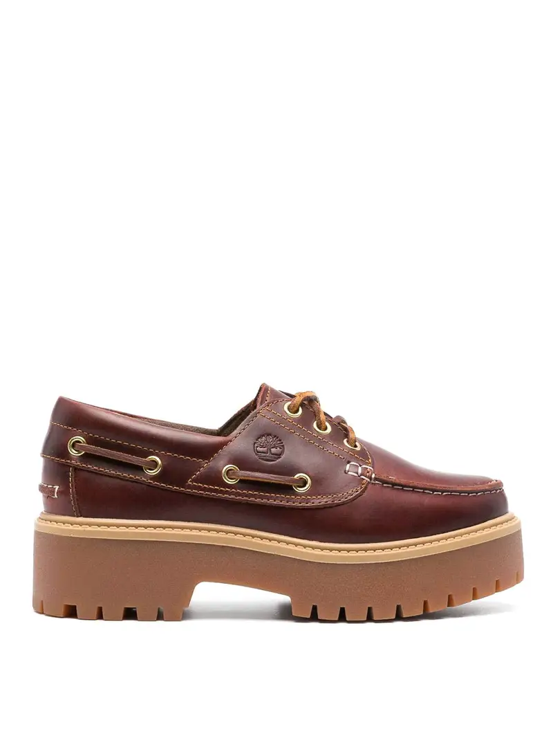 Timberland Scarpe stringate Rosso Scuro