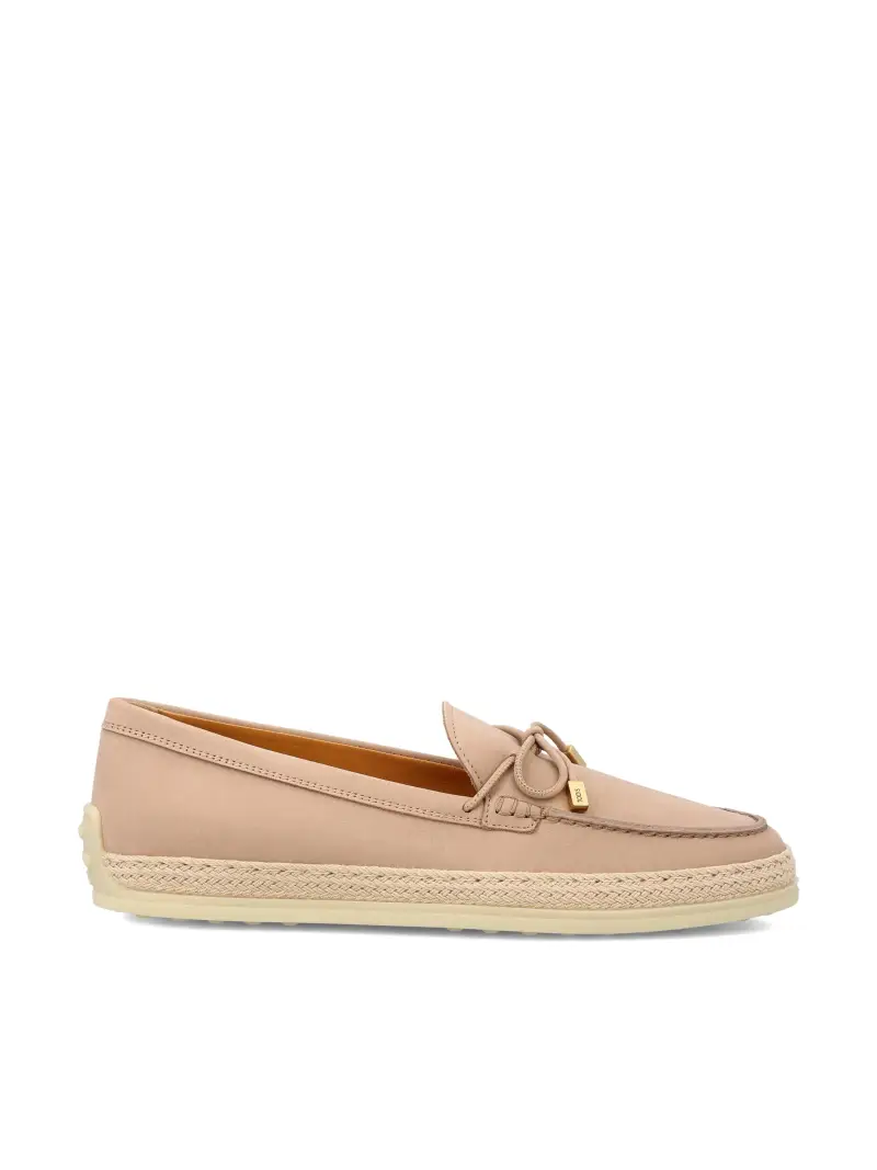 TOD S Mocassini In Pelle ROSA