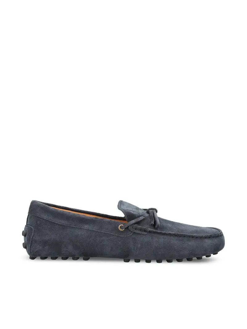 TOD S Mocassini In Pelle Scamosciata BLU