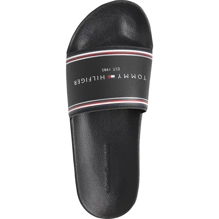 Infradito Tommy Hilfiger TH ESSENTIALS POOL SIDE Nero