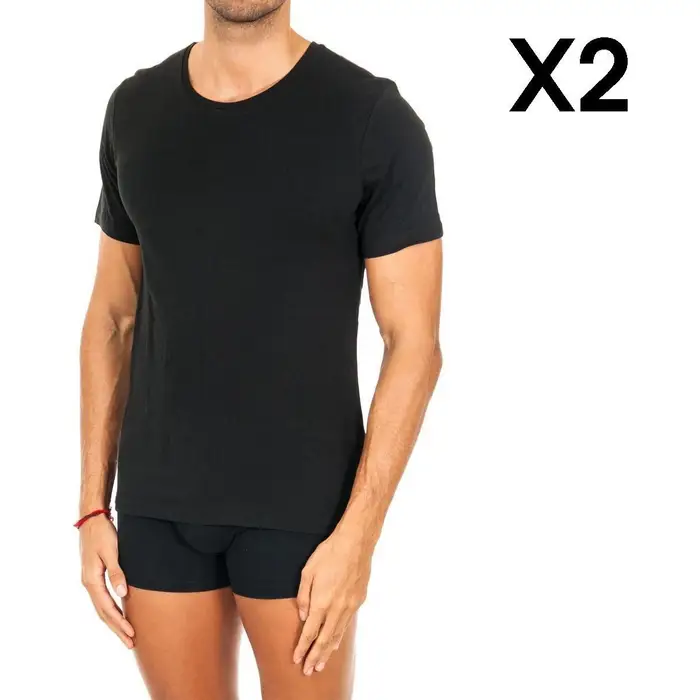 Maglietta intima Tommy Hilfiger 2S87902163-010 Nero