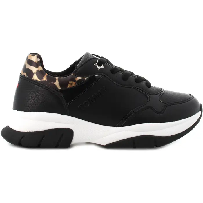 Scarpe bambini Tommy Hilfiger sneakers basse bambina T3A4-31173-1242999 (35/40) Nero