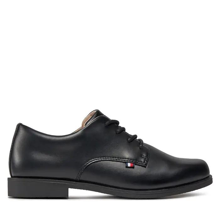 Tommy Hilfiger Scarpe basse Low Cut Lace Up Shoe T3B4-33174-1355 Nero