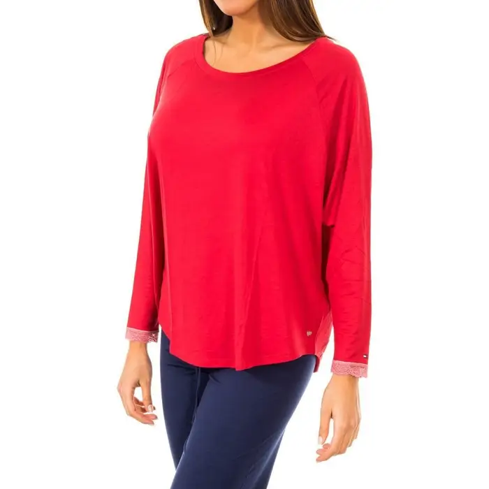 T-shirts a maniche lunghe Tommy Hilfiger 1487903370-642 Rosso