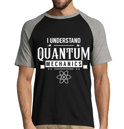 Tostadora T-shirt uomo, manica corta, stile baseball capisco la meccanica quantistica