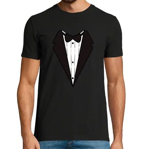Tostadora T-shirt uomo manica corta vestito halloween costume carnevale hipster giacca cravatta