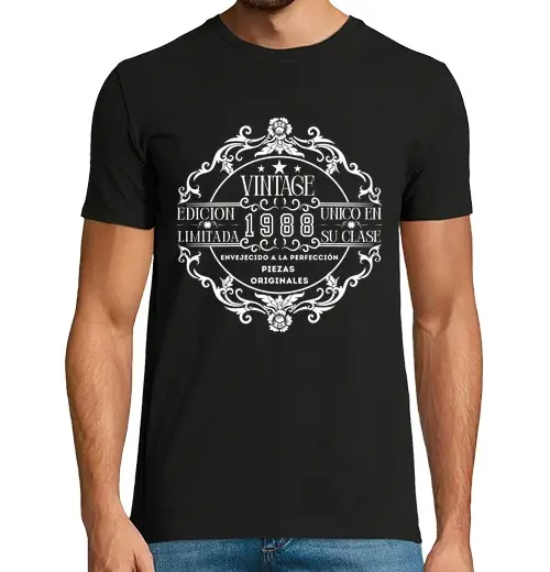 Tostadora T-shirt uomo manica corta vintage 1988 fatto negli anni ottanta regalo di compleanno 38 anni edizione limit