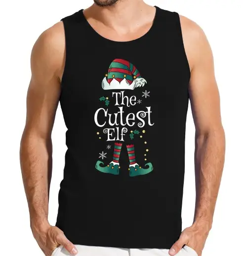 Tostadora T-shirt uomo senza maniche il più simpatico gnomo in costume da el