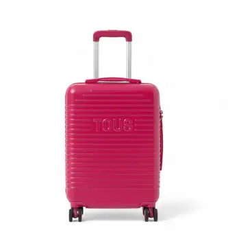 TOUS per donna 2002129225 Valigia da viaggio rosa (OSFA), Casual, ABS/Policarbonato, Grande Fucsia