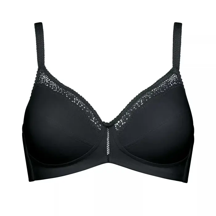 Reggiseno donna in cotone Triumph Beauty Noir