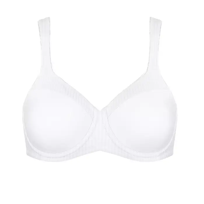 Reggiseno donna in morbido cotone Triumph Modern W01 Blanc