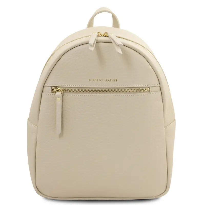Tuscany Leather Zaino in pelle Beige