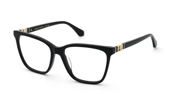 Twinset Donna VTW135 700 Montature da vista Acetato Nero Pantos