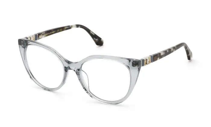 Twinset Donna VTW136 03GU Montature da vista Acetato Grigio Farfalla