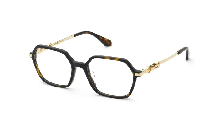 Twinset Donna VTW137 04BL Montature da vista Acetato Havana Geometrica