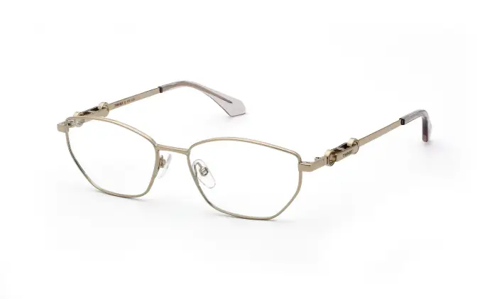 Twinset Donna VTW139 0A39 Montature da vista Metallo Oro Geometrica