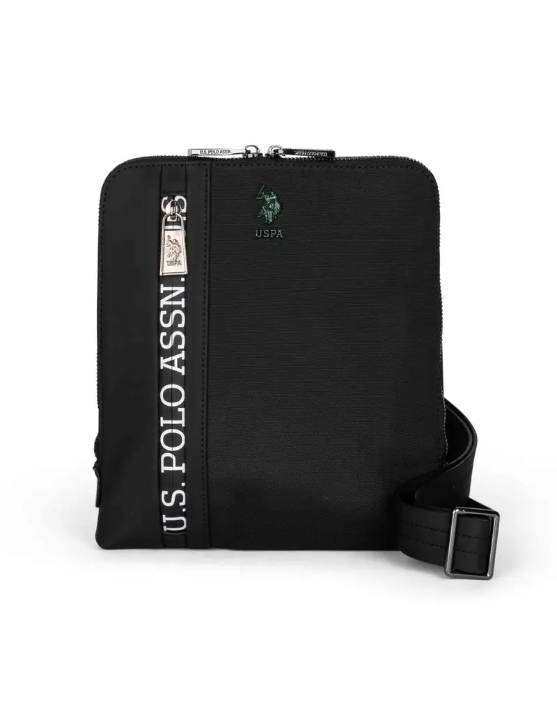 U S Polo Assn Borselli uomo Oliver in nylon nero Uomo BIUOV6262MP J000