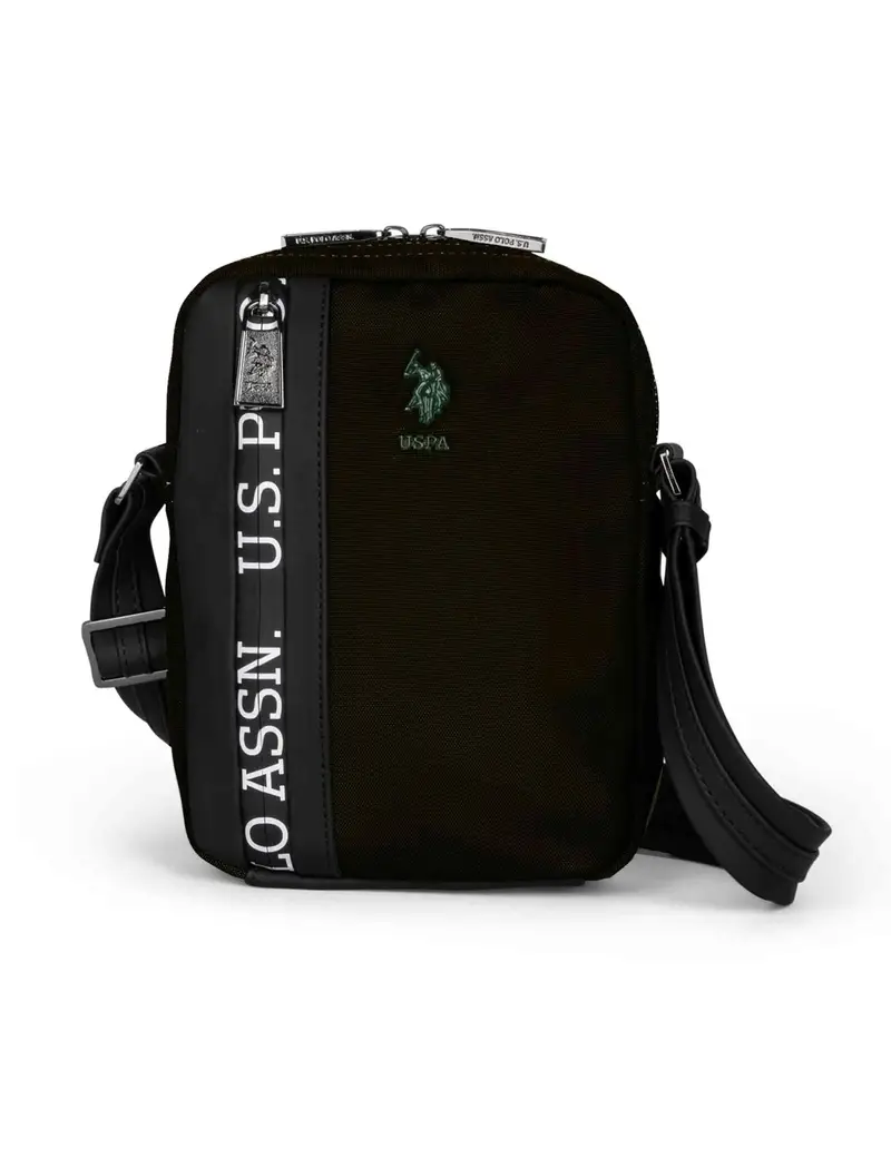 U S Polo Assn Borselli uomo Oliver in nylon nero Uomo BIUOV6263MP J000