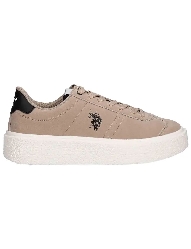 U S Polo Assn Sneakers in tessuto beige Donna JODY002 BEI