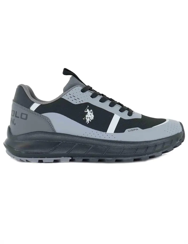 U S Polo Assn Sneakers in tessuto tecnico nero Uomo SETH012A DGR