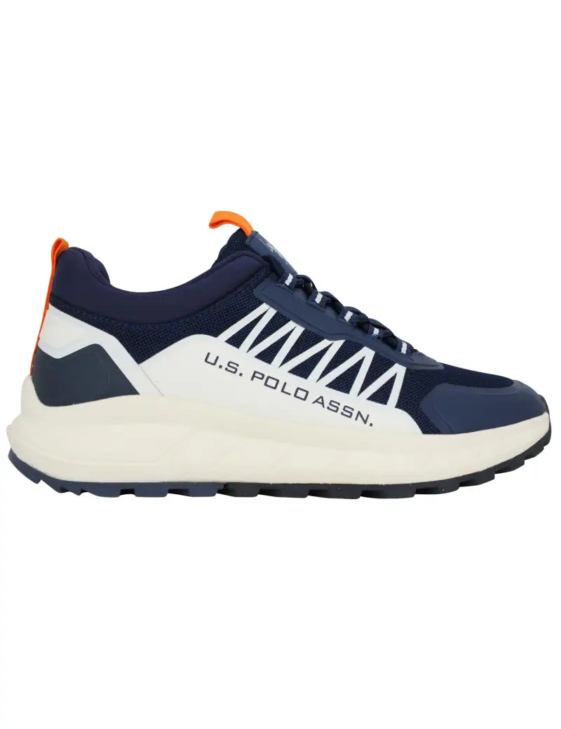 U S Polo Assn Sneakers uomo in tessuto tecnico blu Uomo SETH008 DBL001
