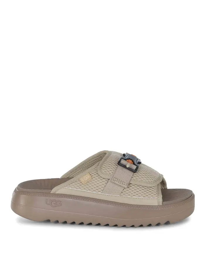 Ugg Pantofole in tessuto Beige