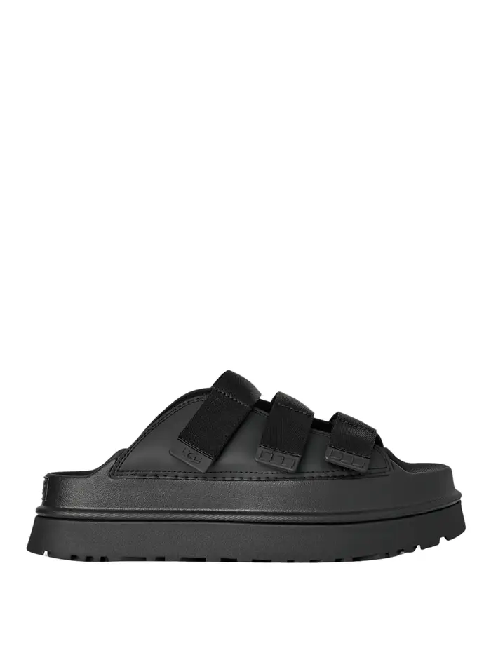 sandalo basso ugg goldenglow slide da donna - nero