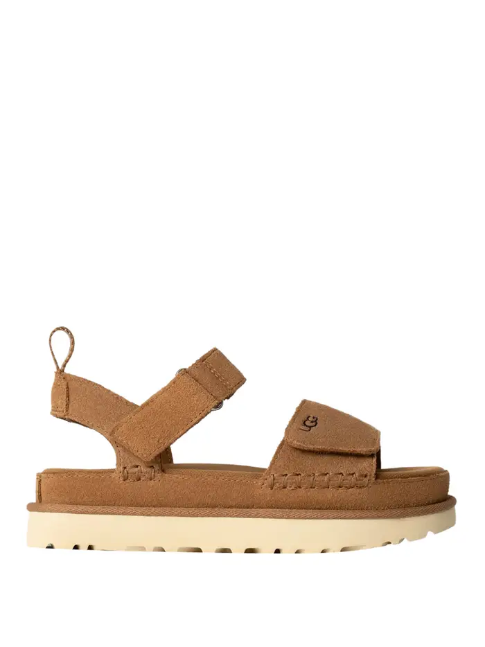 sandalo basso ugg goldenstar da donna - marrone