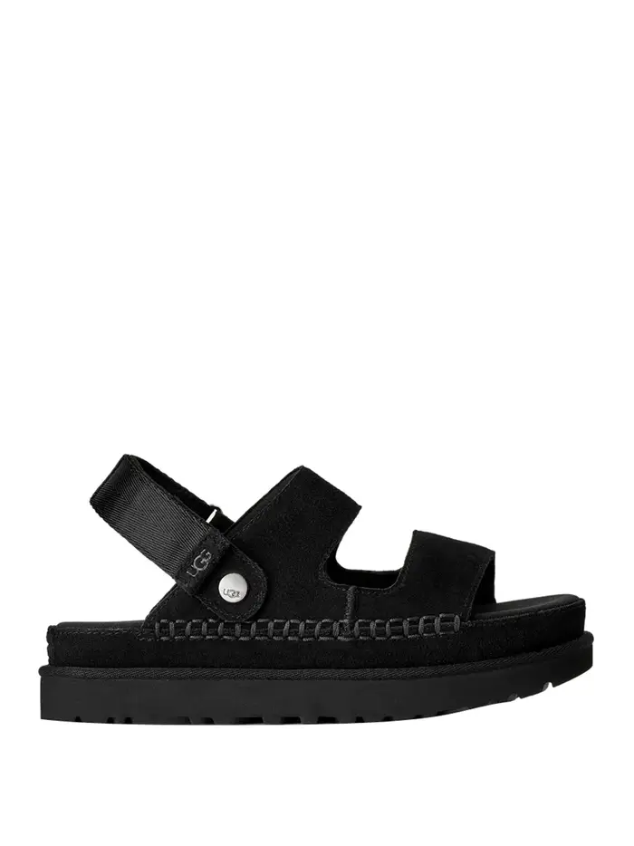 sandalo basso ugg goldenstar glide da donna - nero