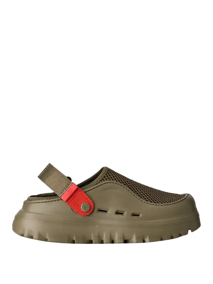 sandalo basso ugg peakmod breathe da uomo - verde