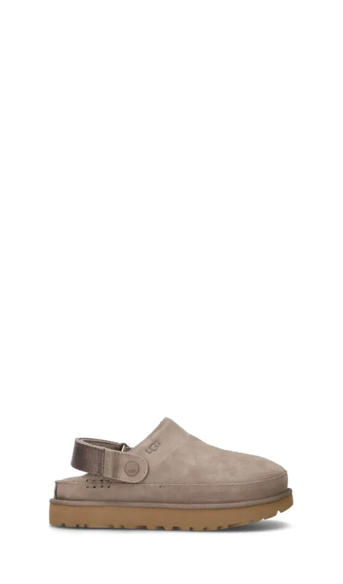 UGG W GOLDENSTAR CLOG Sabot donna grigio in suede Vario