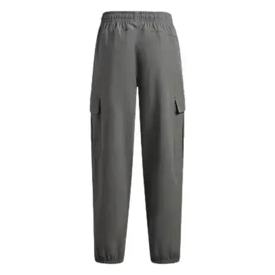 Pantaloni fitness della Tuta per bambina Under Armour Rival Vert