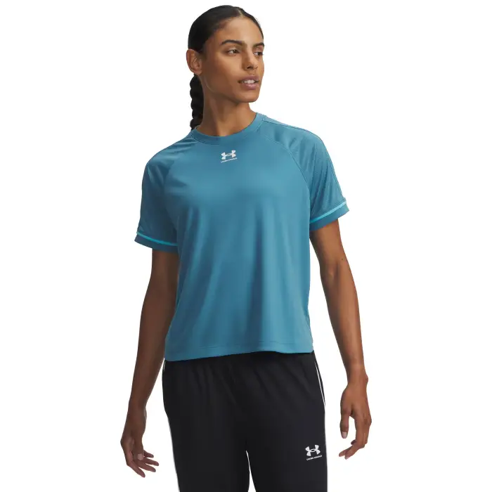 T-shirt da donna Under Armour Challenger Bleu