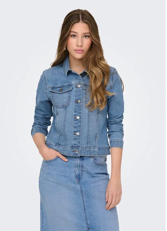 Giubbotto Di Jeans, Unisex, Denim