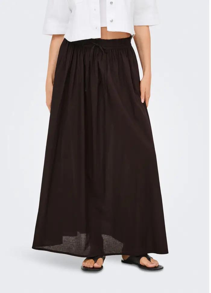 Gonna Lunga, Unisex, Marrone cioccolato