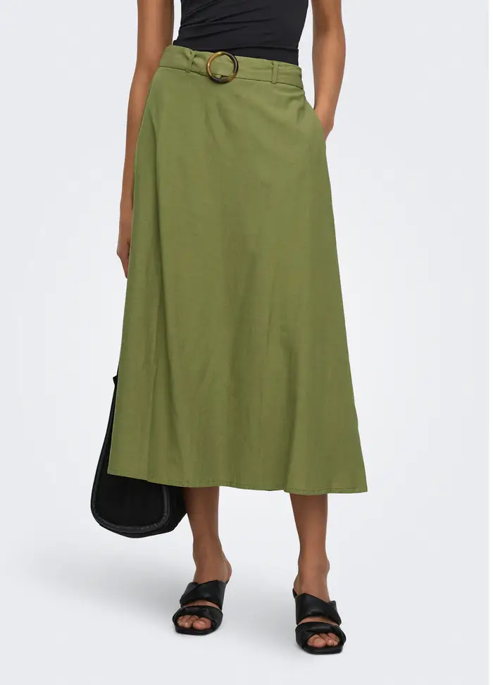 Gonna Lunga, Unisex, Verde