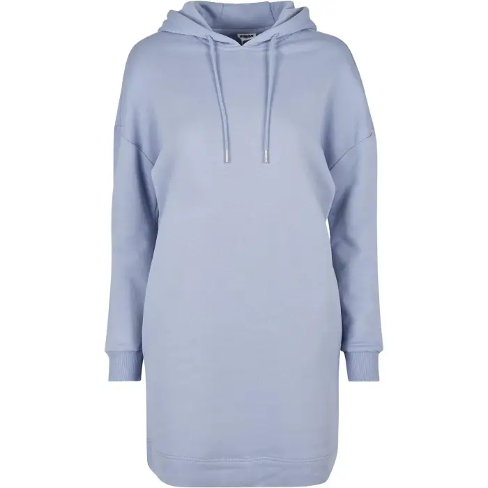 Abito con cappuccio donna Urban Classics Organic Oversized Terry Bleu