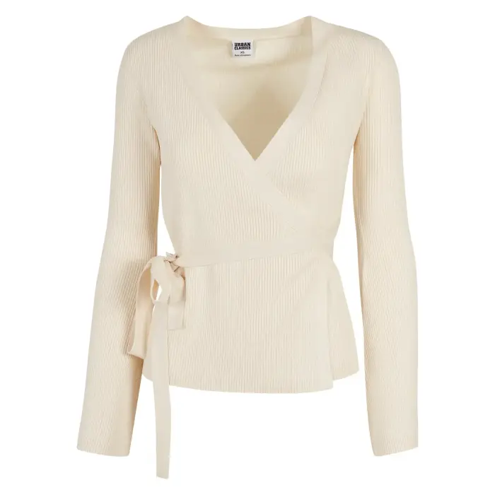 Cardigan da donna a pelo corto Urban Classics Blanc