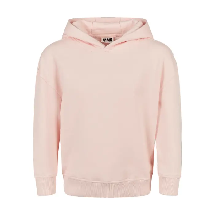 Felpa da ragazza con cappuccio Urban Classics Organic Rose