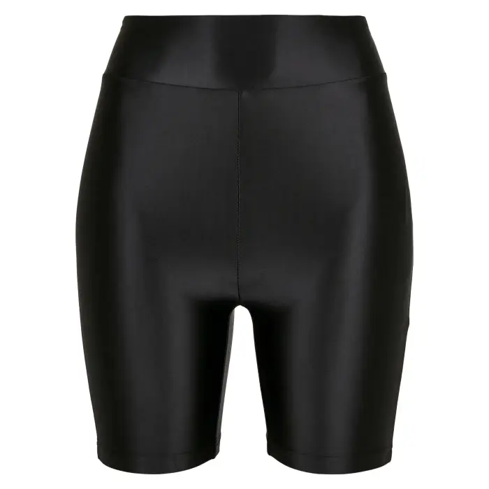 Pantaloncini da ciclismo donna taglie forti Urban Classics Shiny Metalic Noir
