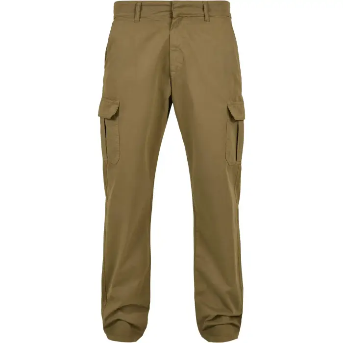 Pantaloni cargo Urban Classics Straight Leg Vert