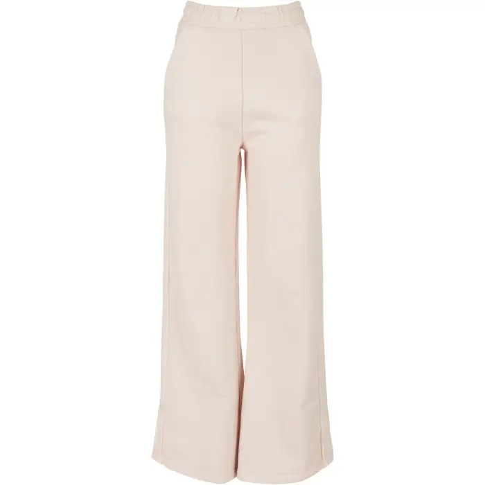 Pantaloni con spacco da donna Urban Classics Heavy Terry Garment Dye GT Rose