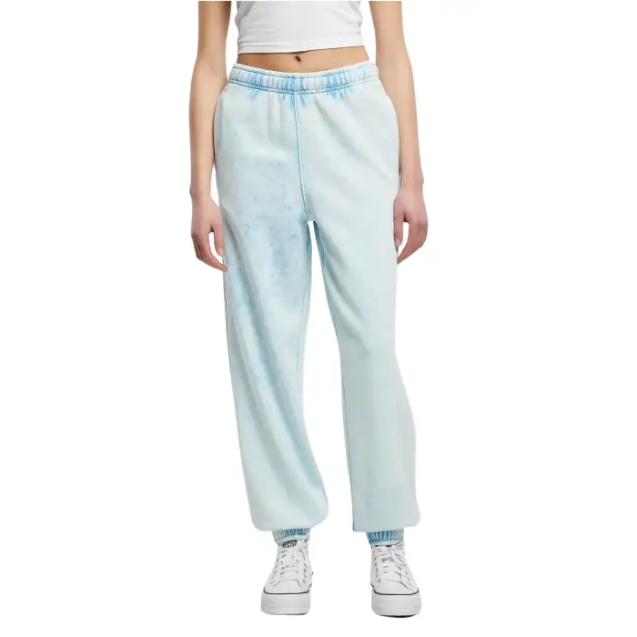Pantaloni da jogging donna Urban Classics Towel Washed Bleu