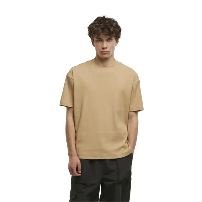 T-shirt Urban Classics Beige