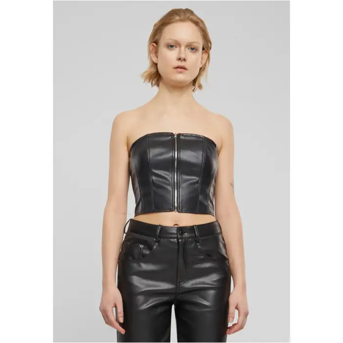 Top fascia in similpelle donna Urban Classics
