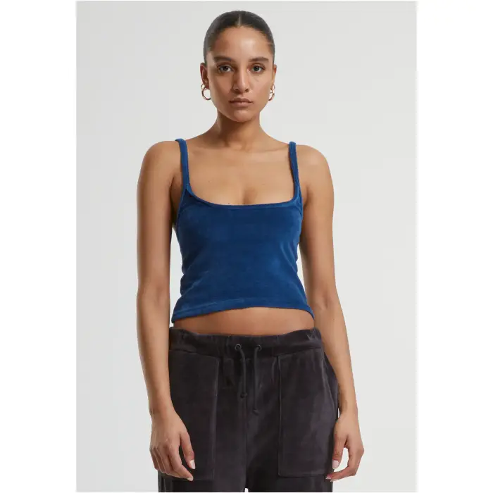Top in velluto donna Urban Classics