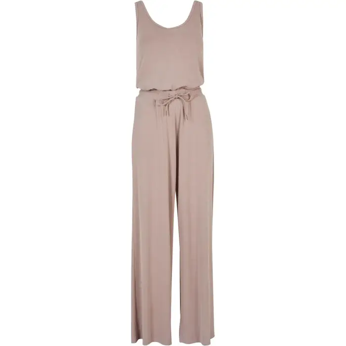 Tuta senza maniche in modal taglie comode donna Urban Classics Rose