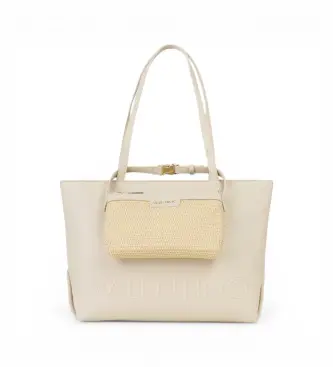 Valentino per donna VBS9TE01GRA Borsa shopper beige (OSFA), Casual, Poliuretano